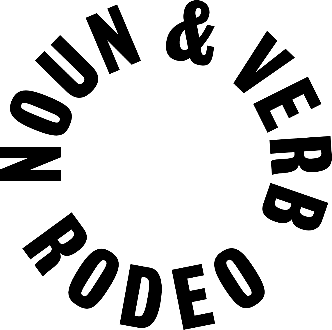 Noun & Verb Rodeo logo